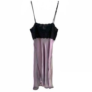 Mary Green Silk and Lace Slip Nightie S NWOT